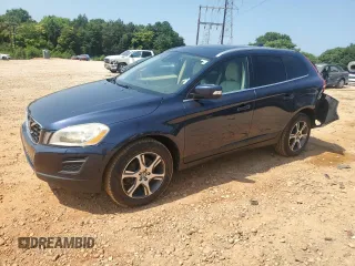 2013 Volvo XC60 T6 with VIN YV4902DZ0D2456583, listed as a Copart auction lot 62763635 with 96,091 mi miles and Salvage title. Bid and sale history available at DreamBid. Image 1.