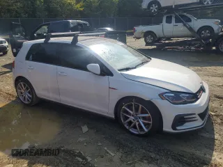 2018 Volkswagen Golf GTI S with VIN 3VW447AU5JM253827, listed as a Copart auction lot 69046784 with 66,027 mi miles and Salvage Title. Bid and sale history available at carsss.com. Image 4.