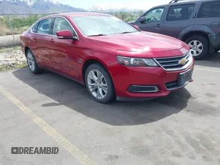 2015 Chevrolet Impala LT with VIN 2G1125S31F9179191, listed as a IAAI auction lot 42110653 with 150,053 mi miles and . Bid and sale history available at DreamBid. Image 1.