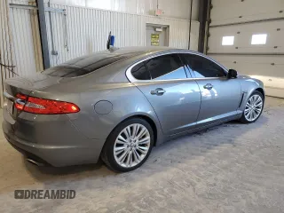 2013 Jaguar XF V6 SC with VIN SAJWJ0EF7D8S85003, listed as a Copart auction lot 81344714 with 69,245 mi miles and Salvage Title. Bid and sale history available at carsss.com. Image 3.