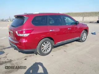 2016 Nissan Pathfinder Platinum with VIN 5N1AR2MM0GC659560, listed as a IAAI auction lot 41467463 with 119,660 mi miles and . Bid and sale history available at DreamBid. Image 4.