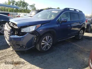 2019 Subaru Ascent Limited with VIN 4S4WMAMDXK3472656, listed as a Copart auction lot 57858875 with 76,383 mi miles and Salvage title. Bid and sale history available at DreamBid. Image 1.