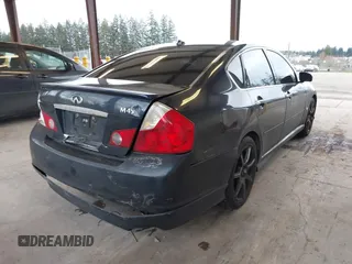 2006 Infiniti M45 Sport with VIN JNKBY01E16M206505, listed as a IAAI auction lot 41709236 with 247,718 mi miles. Bid and sale history available at carsss.com. Image 4.