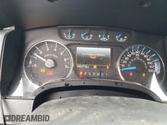 2014 Ford F-150 XL with VIN 1FTFX1ET9EFB82879, listed as a Copart auction lot 49855315 with 142,217 mi miles and Salvage title. Bid and sale history available at DreamBid. Image 9.