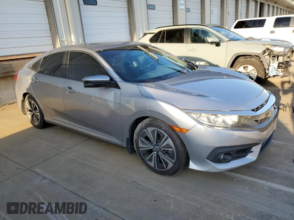 2016 Honda Civic EX-L with VIN 19XFC1F75GE025800, listed as a Copart auction lot 84600314 with 80,514 mi miles and Salvage title. Bid and sale history available at DreamBid. Image 4.
