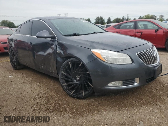 2011 Buick Regal CXL RL2 с VIN 2G4GP5EC6B9183807, выставлен на аукционе Copart как лот 73023174 с пробегом 126 062 миль миль и На запчасти • Non repairable. История ставок и продаж доступна на DreamBid. Изображение 4.