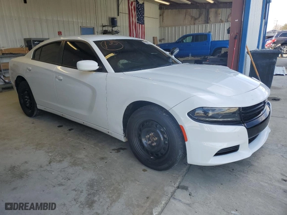 2022 Dodge Charger Police with VIN 2C3CDXKG5NH153873, listed as a Copart auction lot 82989944 with 23,862 mi miles and Salvage Title. Bid and sale history available at carsss.com. Image 4.