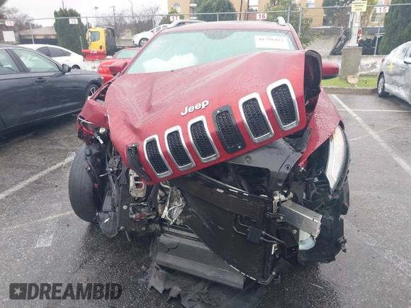 2017 Jeep Cherokee Limited with VIN 1C4PJLDB5HW516775, listed as a IAAI auction lot 41798412 with 106,186 mi miles. Bid and sale history available at carsss.com. Image 13.