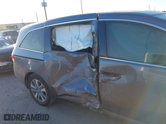 2016 Honda Odyssey Touring Elite with VIN 5FNRL5H98GB132255, listed as a IAAI auction lot 41839600 with 131,064 mi miles and . Bid and sale history available at DreamBid. Image 6.
