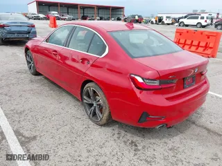 2021 BMW 3 Series 330i xDrive with VIN 3MW5R7J0XM8B84956, listed as a IAAI auction lot 41924406 with 76,129 mi miles. Bid and sale history available at carsss.com. Image 3.