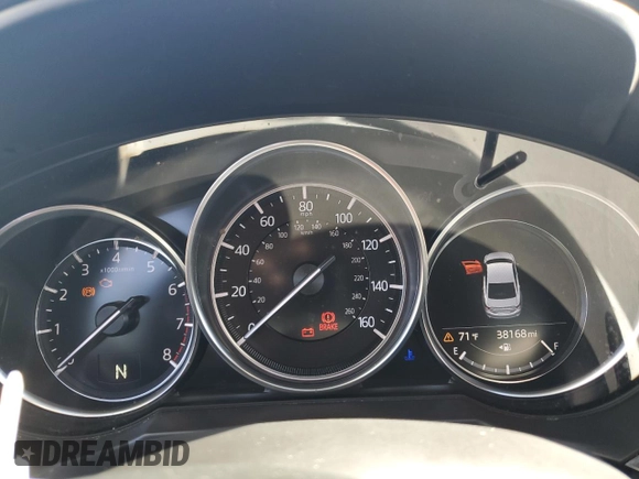 2021 Mazda 6 Touring with VIN JM1GL1VM7M1614986, listed as a Copart auction lot 83183424 with 38,168 mi miles and Salvage Title. Bid and sale history available at DreamBid. Image 9.