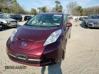 2016 Nissan LEAF SV with VIN 1N4BZ0CP8GC304599, listed as a Copart auction lot 50728855 with 48,410 mi miles and Salvage Title. Bid and sale history available at carsss.com. Image 11.