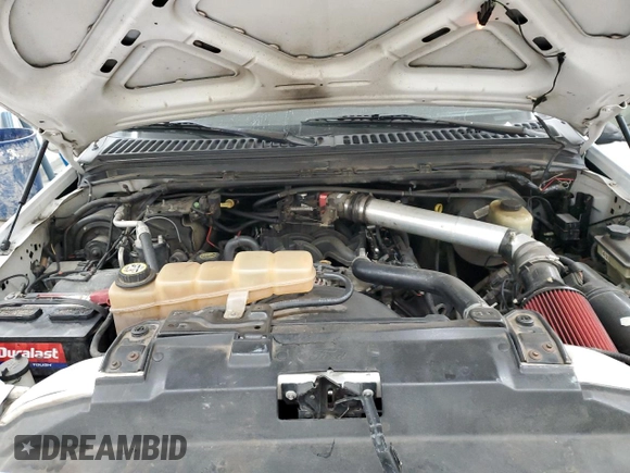 2003 Ford F-250 XL z VIN 1FTNW21L43ED61246, wystawiony jako Copart lot #89172355 z przebiegiem 174 011 mil mil oraz Szkoda całkowita • Salvage title. Historia ofert i sprzedaży dostępna na DreamBid. Obrazek 12.