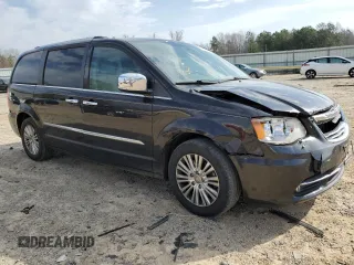 2014 Chrysler Town & Country Limited with VIN 2C4RC1GG2ER228697, listed as a Copart auction lot 43359615 with 144,579 mi miles and Salvage Title. Bid and sale history available at DreamBid. Image 4.