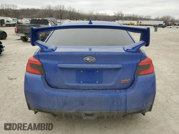 2016 Subaru WRX STI with VIN JF1VA2M6XG9811345, listed as a Copart auction lot 46994035 with 95,404 mi miles and Salvage title. Bid and sale history available at DreamBid. Image 6.