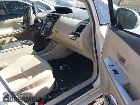 2012 Toyota Prius Two with VIN JTDZN3EU7C3135999, listed as a IAAI auction lot 41768322 with 286,863 mi miles and . Bid and sale history available at DreamBid. Image 5.