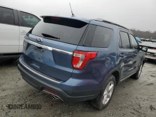 2018 Ford Explorer XLT with VIN 1FM5K7D80JGB51191, listed as a Copart auction lot 45317495 with 133,355 mi miles and Salvage Title. Bid and sale history available at DreamBid. Image 3.