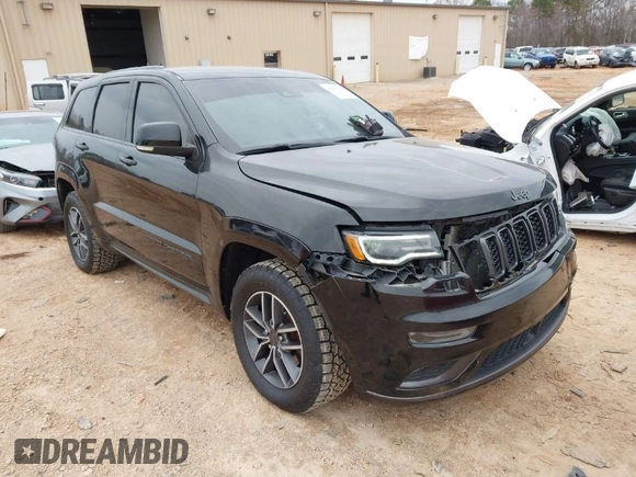 2018 Jeep Grand Cherokee High Altitude with VIN 1C4RJFCT5JC283704, listed as a IAAI auction lot 41613275 with 134,134 mi miles. Bid and sale history available at carsss.com. Image 1.