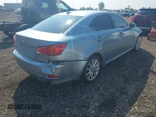2010 Lexus IS 250 with VIN JTHCF5C23A5038654, listed as a IAAI auction lot 42597794 with 247,483 mi miles and . Bid and sale history available at DreamBid. Image 4.