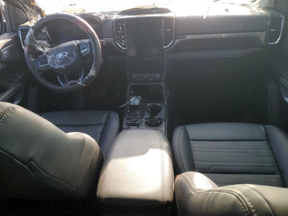 2024 Ford Ranger Lariat with VIN 1FTER4KH6RLE19357, listed as a Copart auction lot 84761804 with Not provided miles and Salvage title. Bid and sale history available at DreamBid. Image 8.