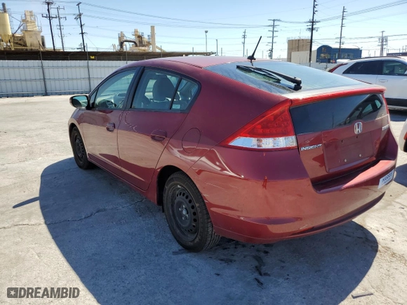 2010 Honda Insight LX with VIN JHMZE2H51AS031279, listed as a Copart auction lot 50563555 with 129,119 mi miles and Clean Title. Bid and sale history available at carsss.com. Image 2.