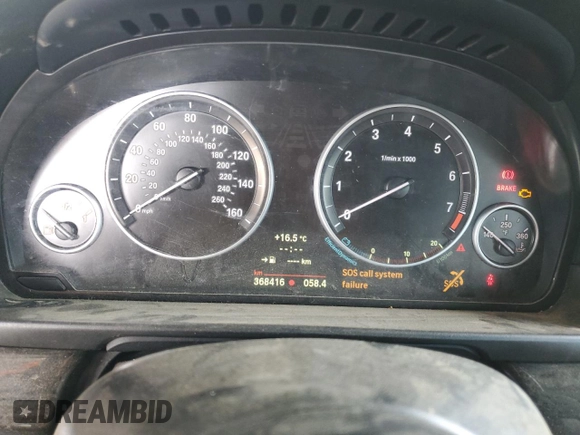 2014 BMW 5 Series 528i with VIN WBA5A5C50ED508781, listed as a Copart auction lot 52254235 with 368,416 mi miles and Clean Title. Bid and sale history available at DreamBid. Image 9.