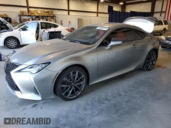 2022 Lexus RC with VIN JTHGZ5BC9N5025660, listed as a Copart auction lot 82905773 with 17,174 mi miles. Bid and sale history available at carsss.com. Image 1.