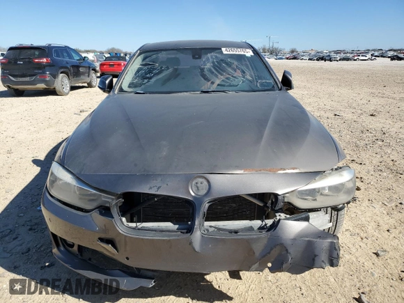 2015 BMW 3 Series 320i with VIN WBA3B1G58FNT05379, listed as a Copart auction lot 42655765 with 122,234 mi miles and Clean Title. Bid and sale history available at carsss.com. Image 5.