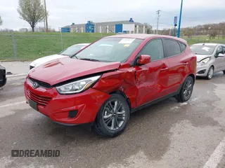2015 Hyundai Tucson GLS with VIN KM8JT3AF1FU107443, listed as a IAAI auction lot 41894074 with 19,967 mi miles and . Bid and sale history available at DreamBid. Image 18.