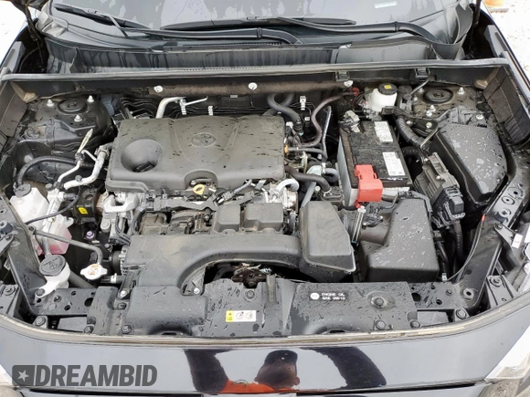 2023 Toyota RAV4 XLE Premium with VIN 2T3C1RFV0PC241193, listed as a Copart auction lot 58708005 with 19,154 mi miles and Salvage title. Bid and sale history available at DreamBid. Image 12.