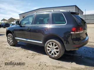 2010 Volkswagen Touareg VR6 with VIN WVGBF7A97AD003738, listed as a Copart auction lot 50394915 with 126,591 mi miles and Salvage Title. Bid and sale history available at DreamBid. Image 2.