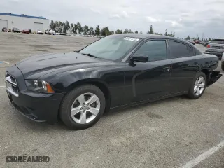 2013 Dodge Charger SE with VIN 2C3CDXBG1DH550348, listed as a Copart auction lot 53571775 with 154,665 mi miles and Salvage Title. Bid and sale history available at carsss.com. Image 1.