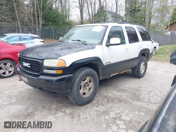 2005 GMC Yukon SLT z VIN 1GKEK13T15J128569, wystawiony jako IAAI lot #42197504 z przebiegiem 242 045 mil mil oraz . Historia ofert i sprzedaży dostępna na DreamBid. Obrazek 2.