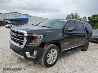 2022 GMC Yukon XL SLT with VIN 1GKS2GKD4NR236685, listed as a Copart auction lot 46396965 with 70,093 mi miles and Non Repairable. Bid and sale history available at carsss.com. Image 1.