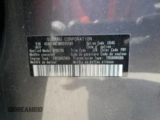 2022 Subaru Outback Limited with VIN 4S4BTANC0N3225500, listed as a Copart auction lot 54578285 with 8,510 mi miles and Clean Title. Bid and sale history available at DreamBid. Image 14.
