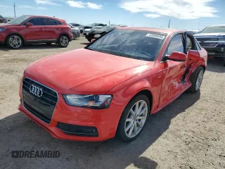 2016 Audi A4 Premium with VIN WAUAFAFL9GN008392, listed as a Copart auction lot 43998095 with 39,901 mi miles and Salvage Title. Bid and sale history available at carsss.com. Image 1.