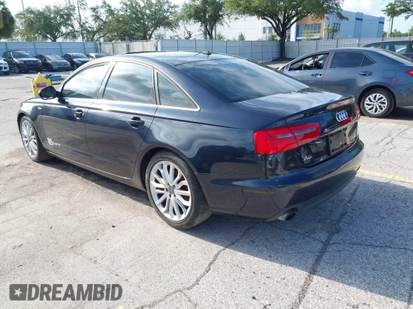 2012 Audi A6 Premium Plus with VIN WAUDFAFC1CN139050, listed as a IAAI auction lot 42667649 with 172,361 mi miles and . Bid and sale history available at DreamBid. Image 3.