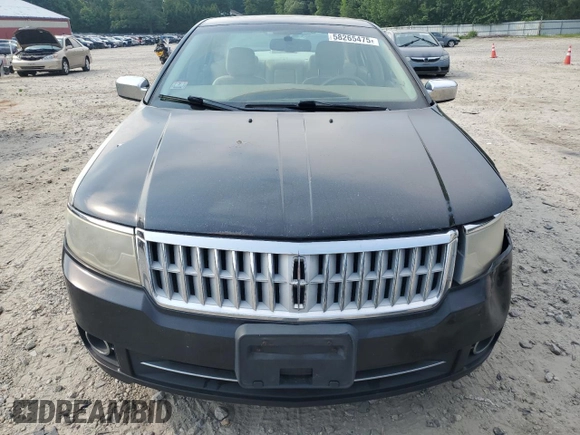2009 Lincoln MKZ with VIN 3LNHM26T19R635810, listed as a Copart auction lot 58265475 with 192,707 mi miles and Clean title. Bid and sale history available at DreamBid. Image 5.