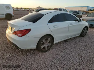2015 Mercedes-Benz CLA-Class CLA 250 with VIN WDDSJ4EB1FN257788, listed as a Copart auction lot 53578135 with 145,533 mi miles and Salvage Title. Bid and sale history available at carsss.com. Image 3.