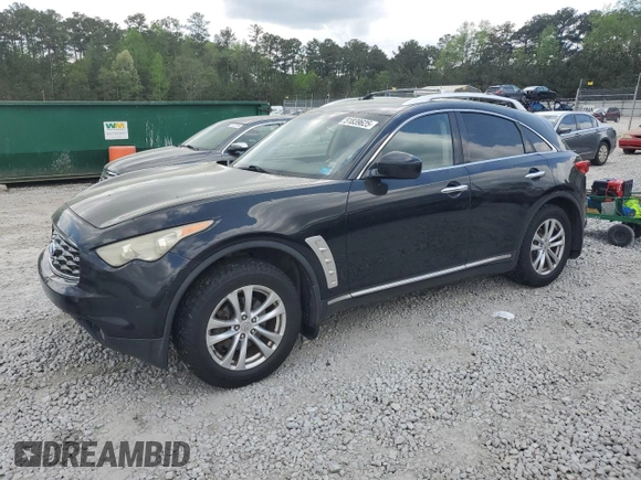 2010 Infiniti FX z VIN JN8AS1MW3AM850691, wystawiony jako Copart lot #51839625 z przebiegiem 266 218 mil mil oraz Szkoda całkowita • Salvage title. Historia ofert i sprzedaży dostępna na DreamBid. Obrazek 1.