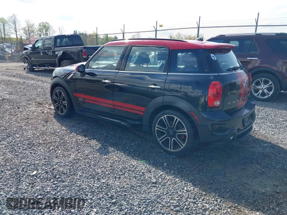 2016 MINI Countryman John Cooper Works with VIN WMWXD1C57GWT97727, listed as a IAAI auction lot 42166560 with 114,300 mi miles and . Bid and sale history available at DreamBid. Image 3.