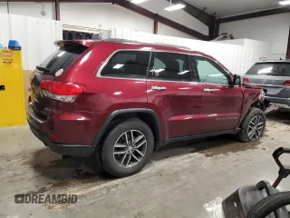 2018 Jeep Grand Cherokee Limited with VIN 1C4RJFBG0JC304298, listed as a Copart auction lot 57726305 with 145,944 mi miles and Salvage title. Bid and sale history available at DreamBid. Image 3.