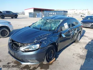 2017 Nissan Sentra SV with VIN 3N1AB7AP5HY356015, listed as a IAAI auction lot 41632806 with 99,280 mi miles. Bid and sale history available at carsss.com. Image 6.