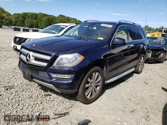 2015 Mercedes-Benz GL-Class GL 350 BlueTEC with VIN 4JGDF2EE0FA600743, listed as a Copart auction lot 66286963 with 189,062 mi miles. Bid and sale history available at carsss.com. Image 1.