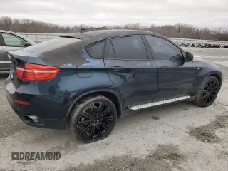 2014 BMW X6 xDrive35i with VIN 5UXFG2C57E0C43953, listed as a Copart auction lot 44595885 with 121,208 mi miles and Clean Title. Bid and sale history available at carsss.com. Image 3.