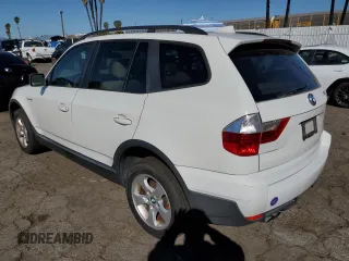 2007 BMW X3 3.0si with VIN WBXPC93467WF19544, listed as a Copart auction lot 46364605 with 260,116 mi miles and Clean Title. Bid and sale history available at carsss.com. Image 2.