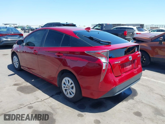 2016 Toyota Prius Two z VIN JTDKBRFU5G3524139, wystawiony jako IAAI lot #42118163 z przebiegiem 177 168 mil mil oraz . Historia ofert i sprzedaży dostępna na DreamBid. Obrazek 3.