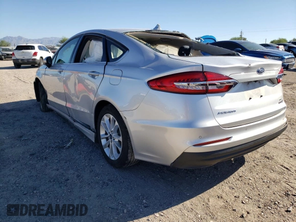 2019 Ford Fusion Hybrid SE with VIN 3FA6P0LU8KR176467, listed as a Copart auction lot 59426572 with 110,240 mi miles. Bid and sale history available at carsss.com. Image 3.