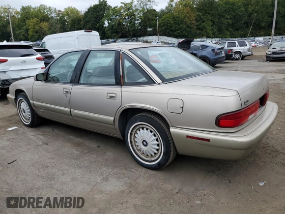 1996 Buick Regal Custom with VIN 2G4WB52K9T1483136, listed as a Copart auction lot 72785524 with 60,484 mi miles and Clean title. Bid and sale history available at DreamBid. Image 2.