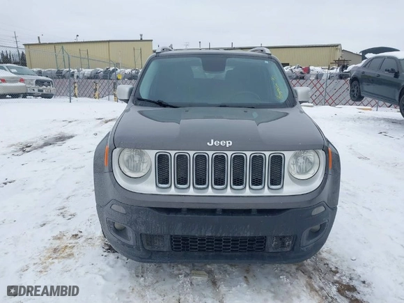 2016 Jeep Renegade Limited with VIN ZACCJADT5GPD52371, listed as a IAAI auction lot 41637114 with 175,162 mi miles. Bid and sale history available at carsss.com. Image 12.